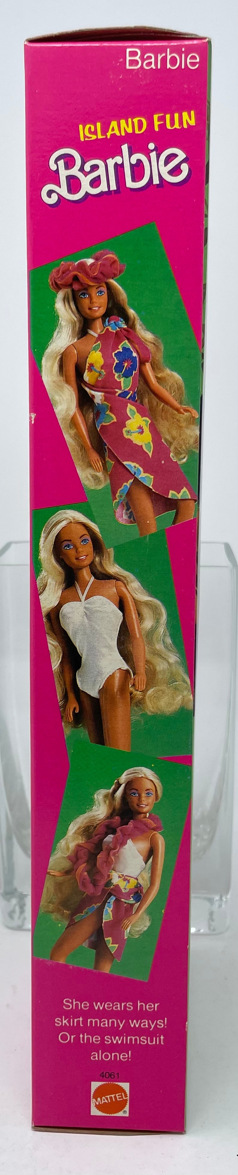 ISLAND FUN BARBIE - BLONDE - #4061 - MATTEL 1987 (1 OF 2)