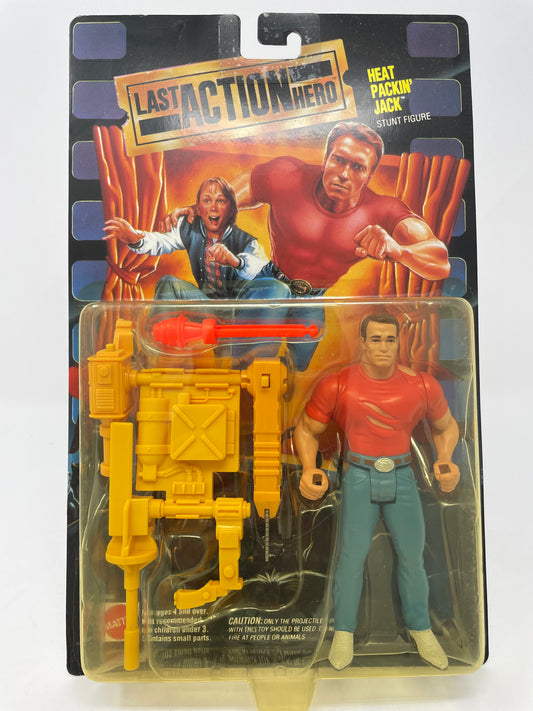 HEAT PACKIN' JACK - STUNT FIGURE - LAST ACTION HERO #10666 - MATTEL 1993 (2 of 2)