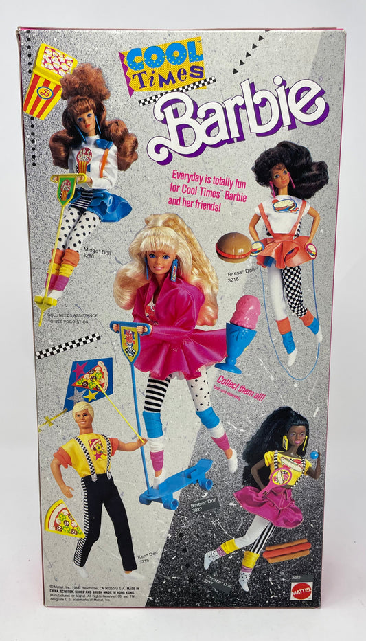 COOL TIMES BARBIE - BLONDE - #3022 - MATTEL 1988