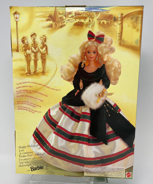 1994 HAPPY HOLIDAYS GALA BARBIE - SPECIAL EDITION - #13545 - MATTEL - *PLUS BONUS 1996 HALLMARK EASTER HOLIDAY ORNAMENT