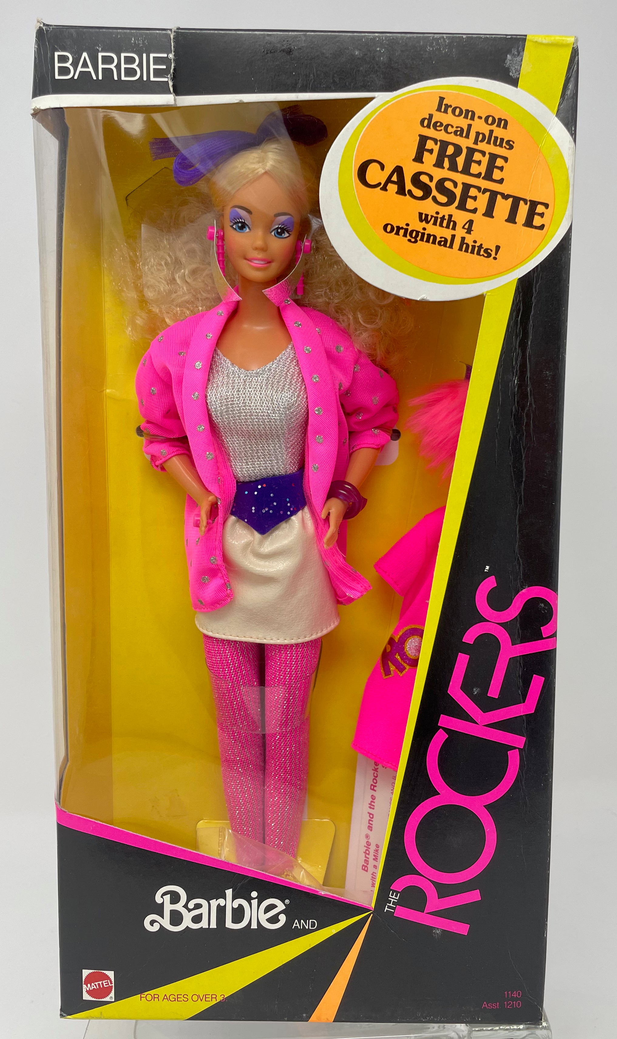 BARBIE AND THE ROCKERS - BARBIE #1140 - MATTEL 1985 (1 OF 3) – Mr. Joe’s Really Big Toys