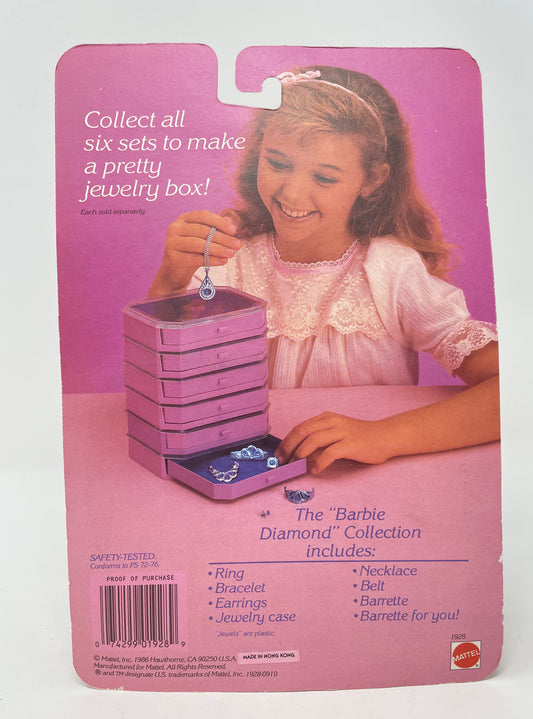 BARBIE JEWEL SECRETS DIAMOND COLLECTION # 1928 - MATTEL 1986