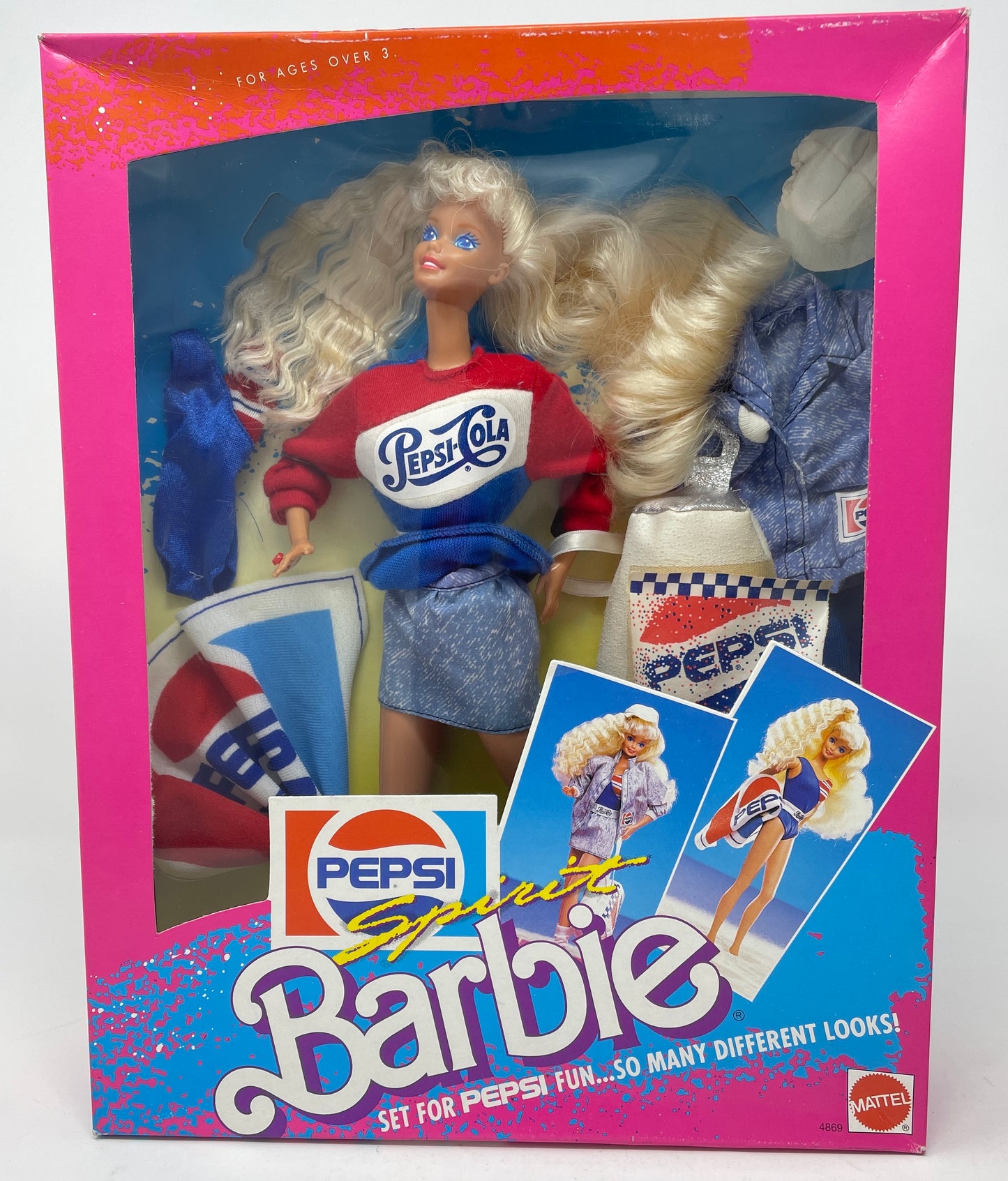 PEPSI SPIRIT BARBIE - #4869 - MATTEL 1989