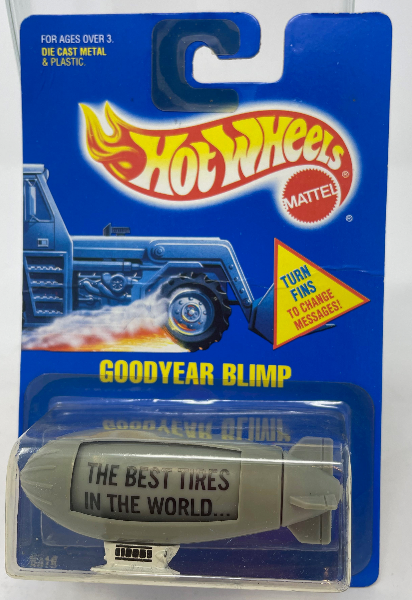 HOT WHEELS - GOODYEAR BLIMP - WORKHORSES GROUP - 1991 MATTEL