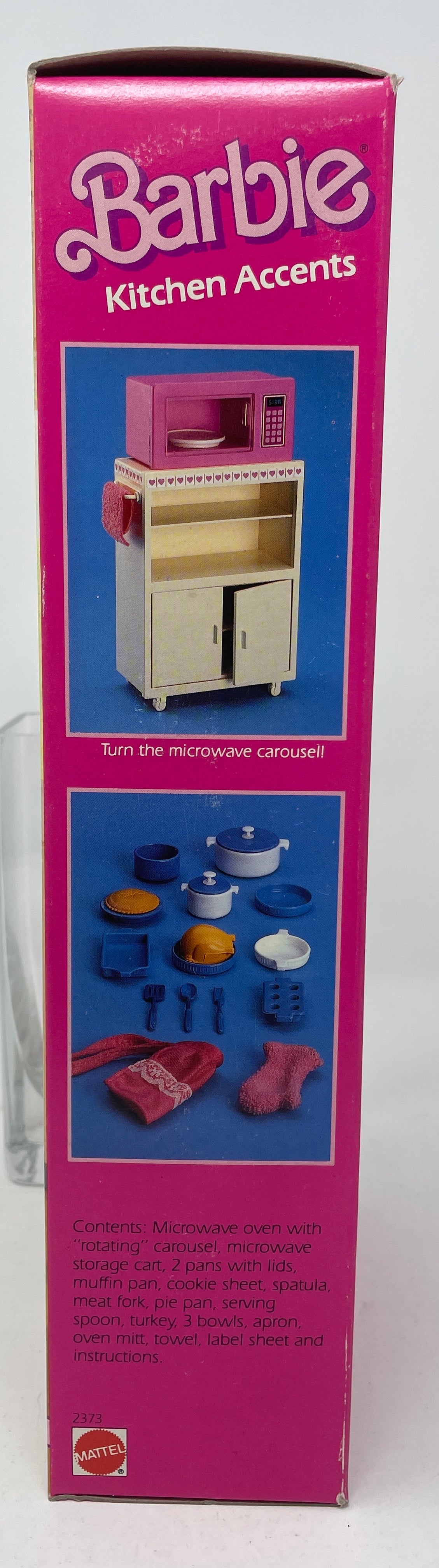 KITCHEN ACCENTS - FOR BARBIE HOUSES - #2373 - MATTEL 1985