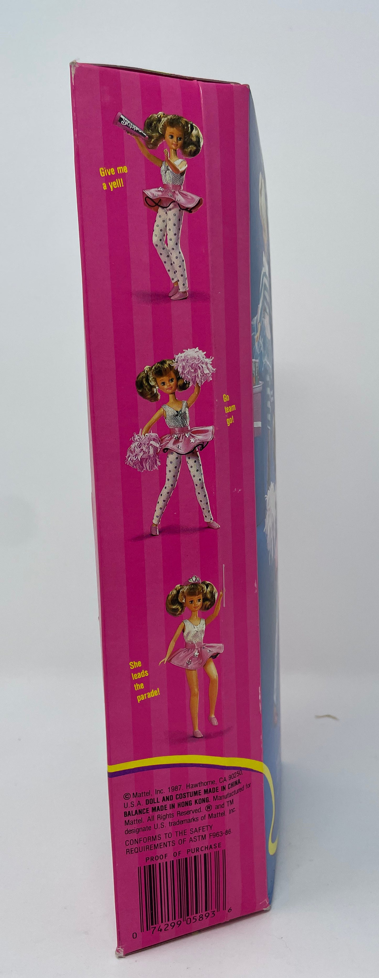 BARBIE - CHEERLEADER TEAM TEEN SKIPPER - MATTEL 1987