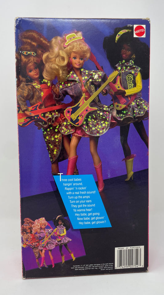 CHRISTIE - BARBIE AND THE BEAT - #2754 - MATTEL 1989