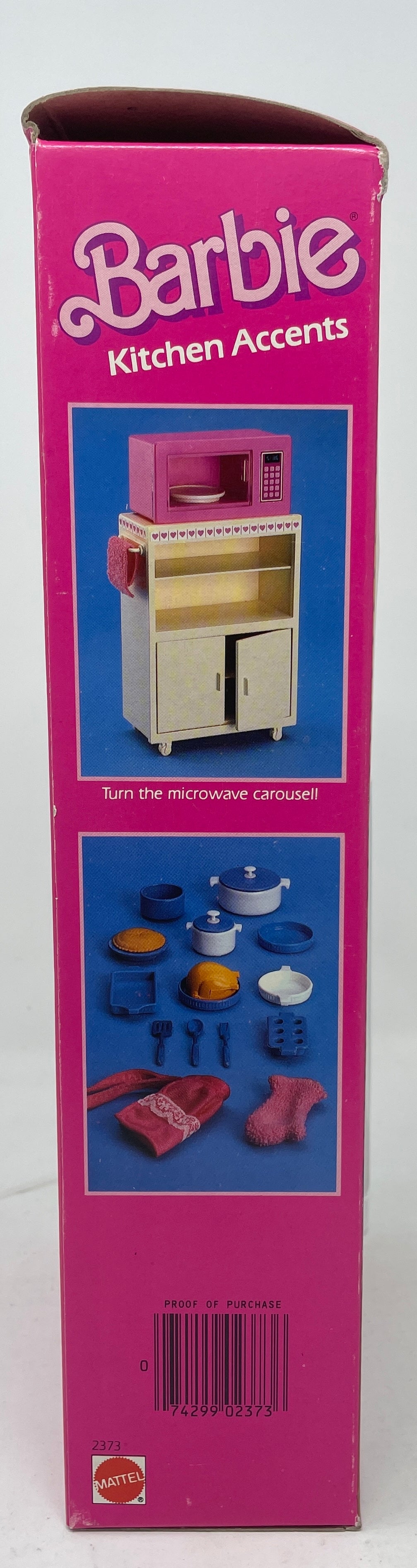 KITCHEN ACCENTS - FOR BARBIE HOUSES - #2373 - MATTEL 1985