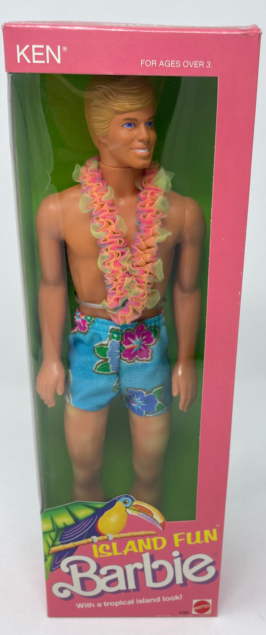 ISLAND FUN KEN - #4060 - MATTEL 1987