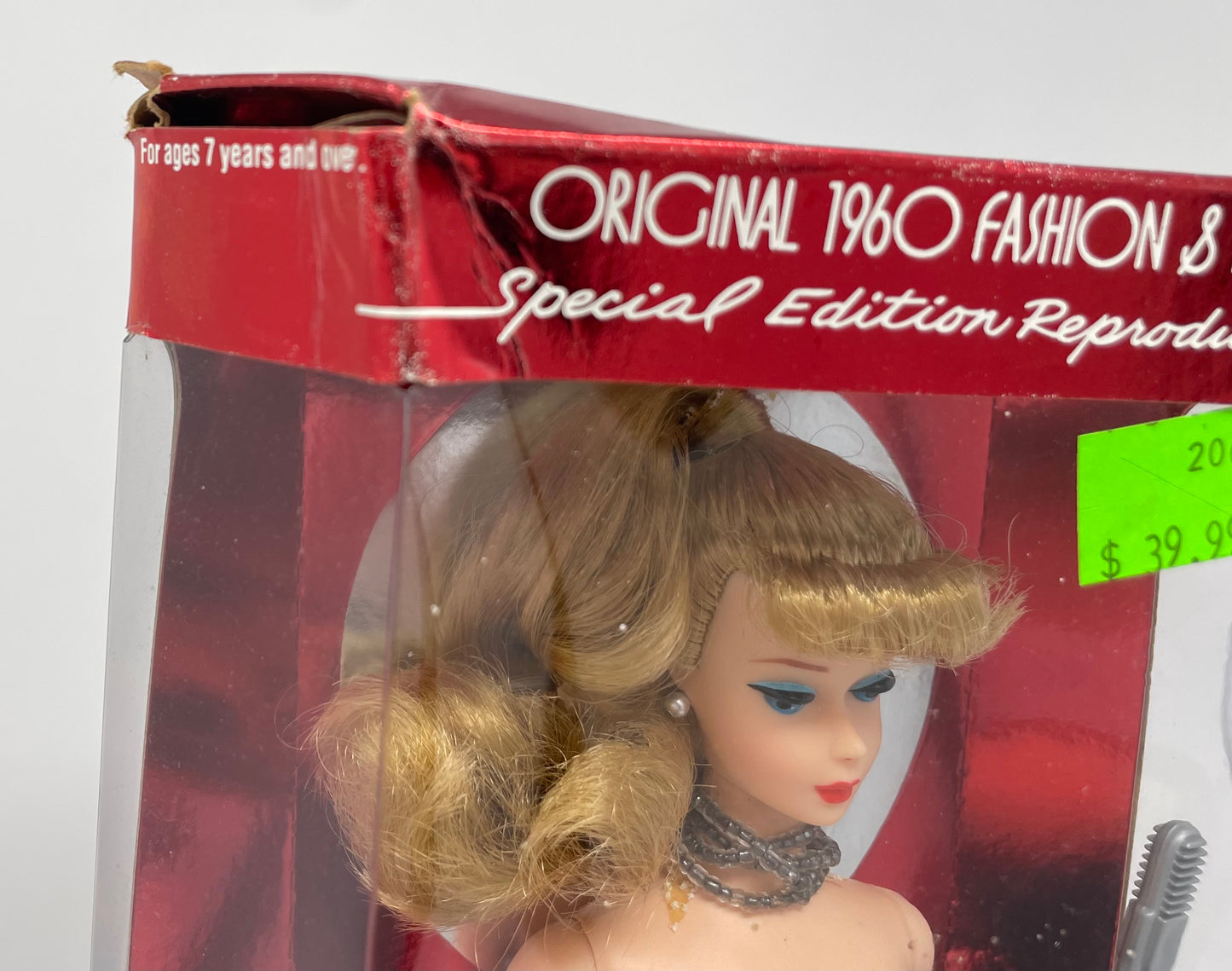BARBIE - SOLO IN THE SPOTLIGHT - BLONDE - #13534 - MATTEL 1994 - (1 OF 2) *PLUS BONUS 1995 SOLO IN THE SPOTLIGHT HALLMARK ORNAMENT*