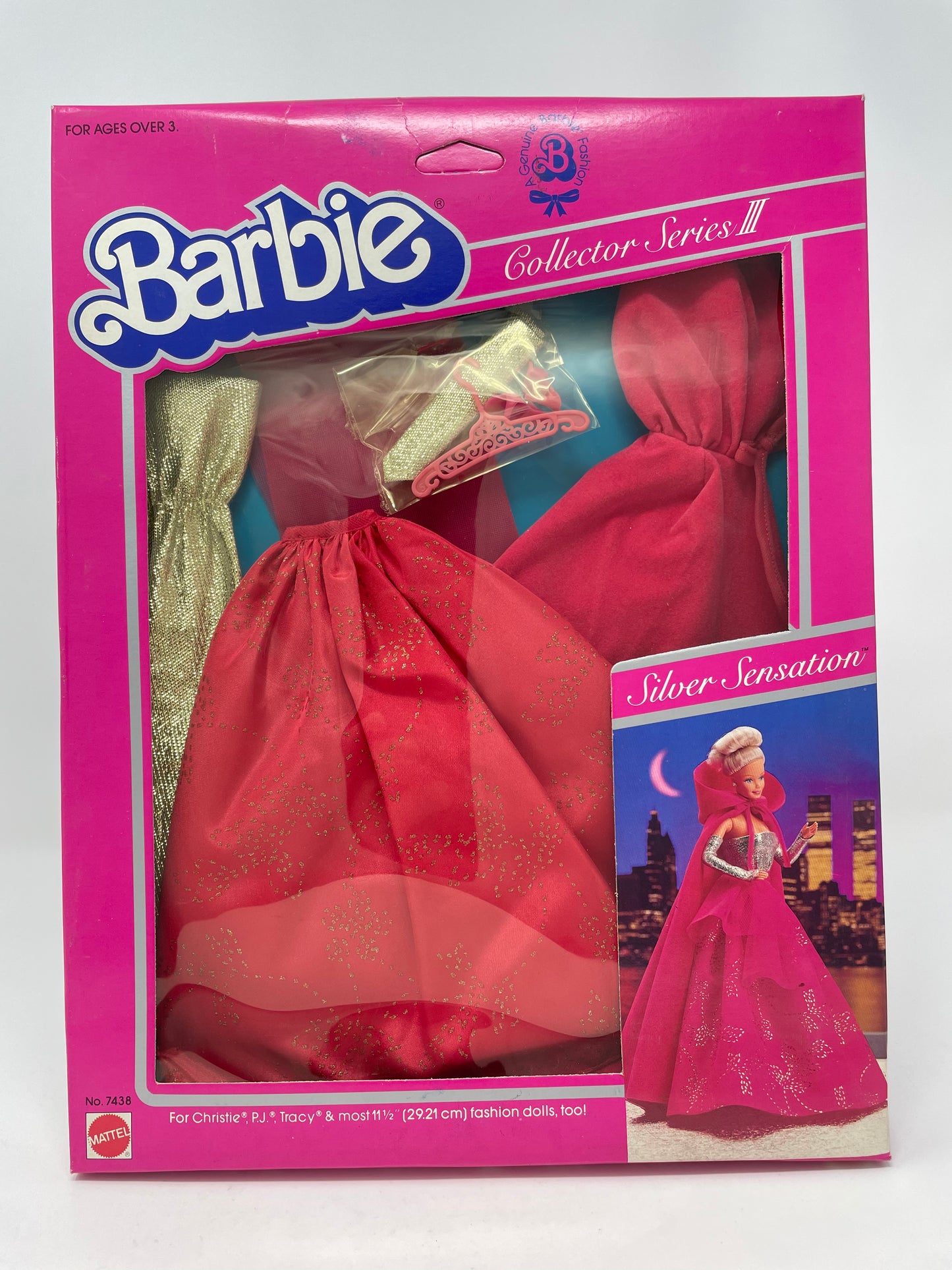 SILVER SENSATION - BARBIE COLLECTOR SERIES III - #7438 - MATTEL 1983 (1 OF 2)