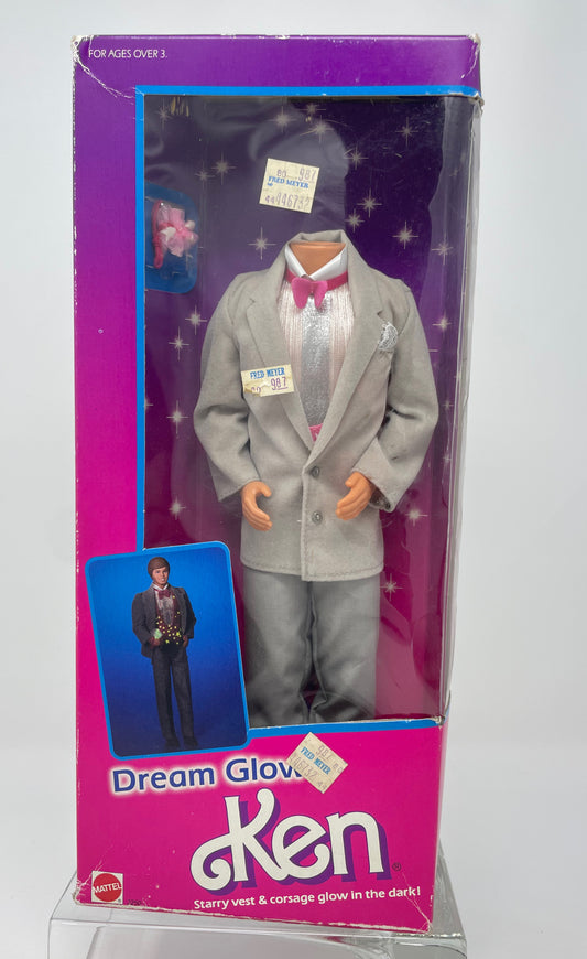 DREAM GLOW KEN #2250 - RARE & MYSTERIOUS DECAPITATED -  MATTEL 1985