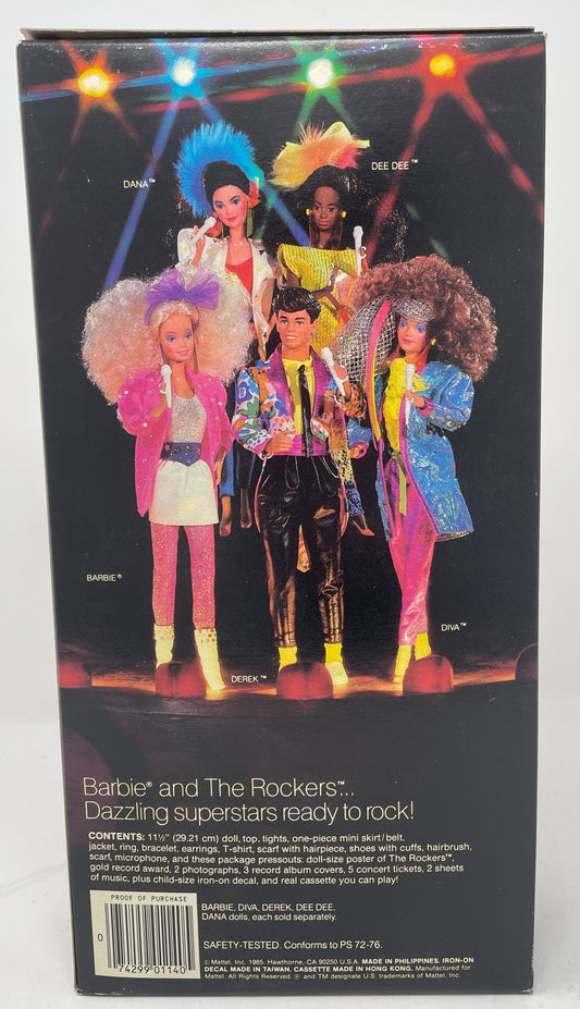 BARBIE AND THE ROCKERS - BARBIE #1140 - MATTEL 1985 (3 OF 3)