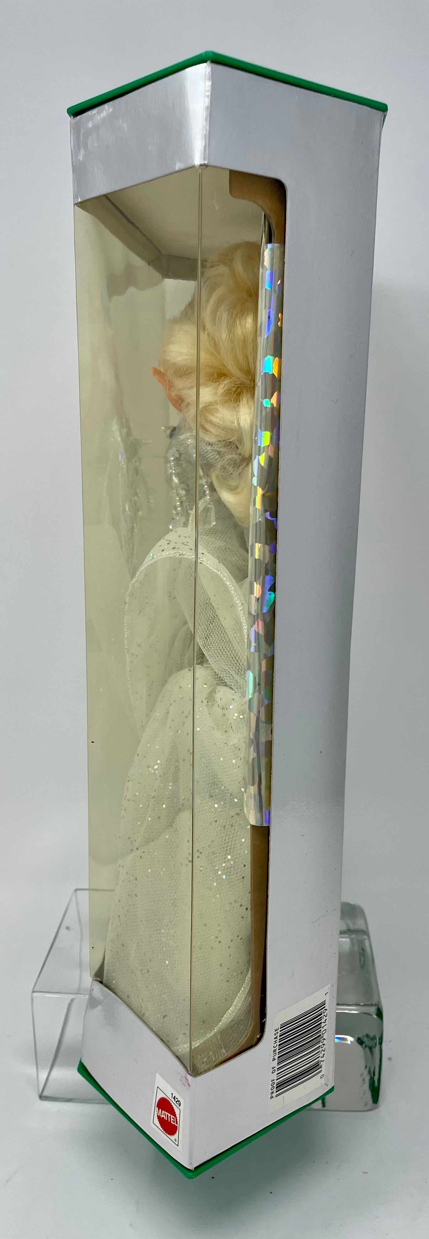 1992 HAPPY HOLIDAYS BARBIE - SPECIAL EDITION - #1429 - MATTEL - *PLUS BONUS 1996 HALLMARK HOLIDAY ORNAMENT