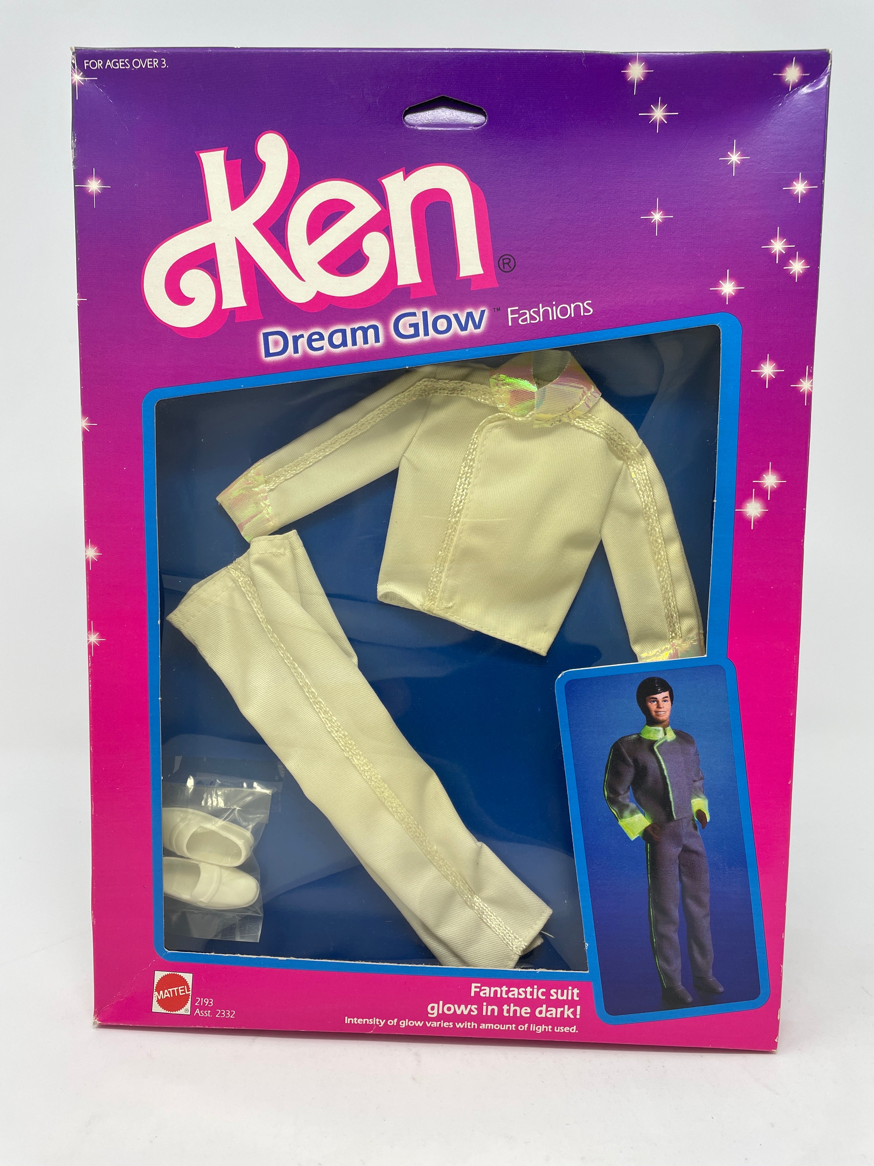 VINTAGE MATTEL 1985 BARBIE Dream Glow Fashion #2188 Tenue Seule EUR 20,00 - FR VINTAGE MATTEL 1985 BARBIE Dream Glow Fashion #2188 Tenue Seule EUR 20,00 - FR