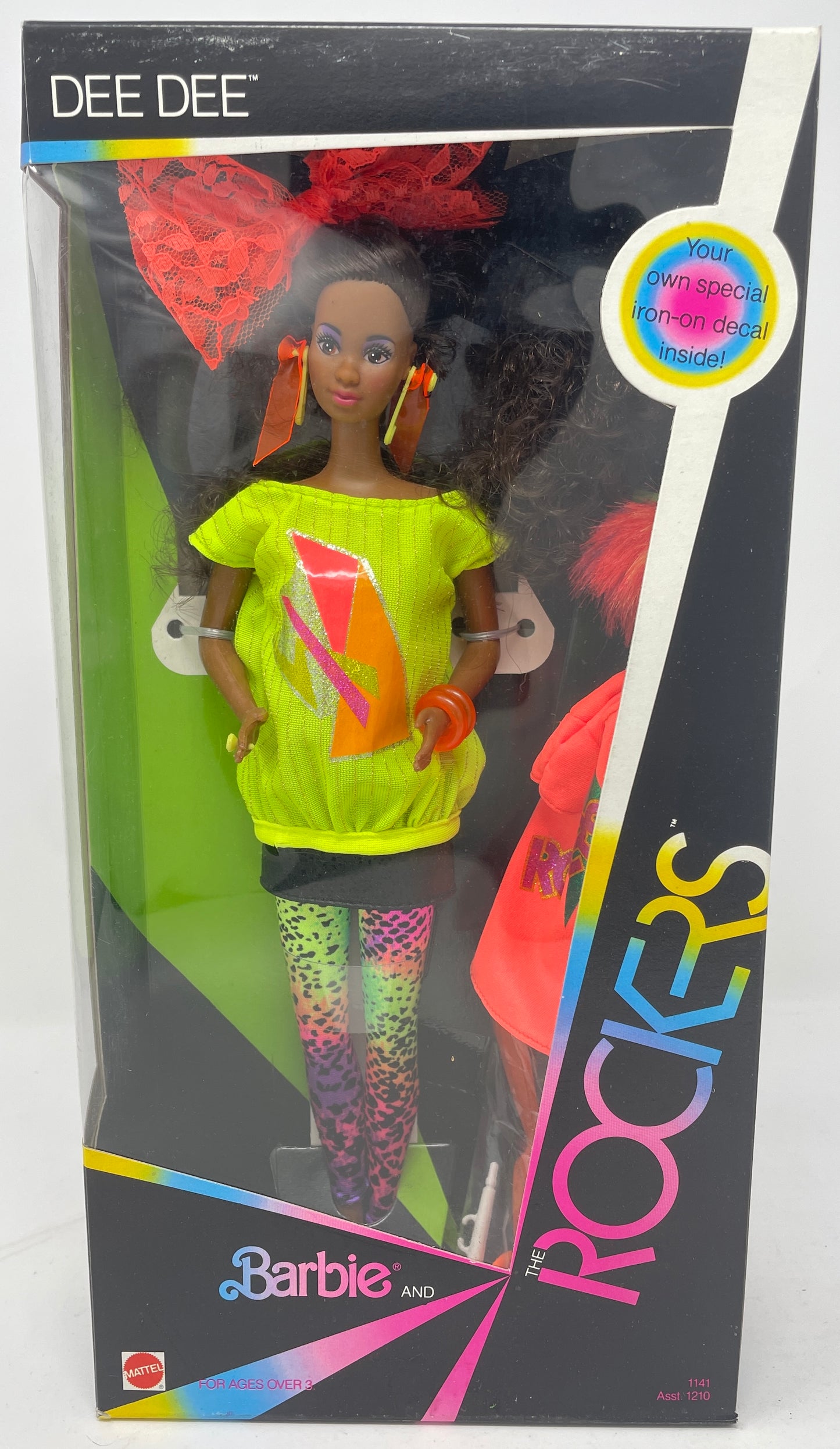 BARBIE AND THE ROCKERS - DEE DEE - #1141 - MATTEL 1985