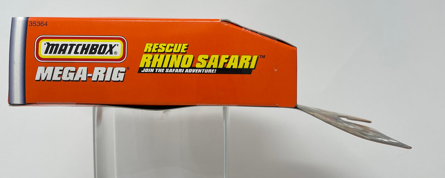 MATCHBOX - MEGA-RIG - RESCUE RHINO SAFARI - #35364 - MATTEL 1998