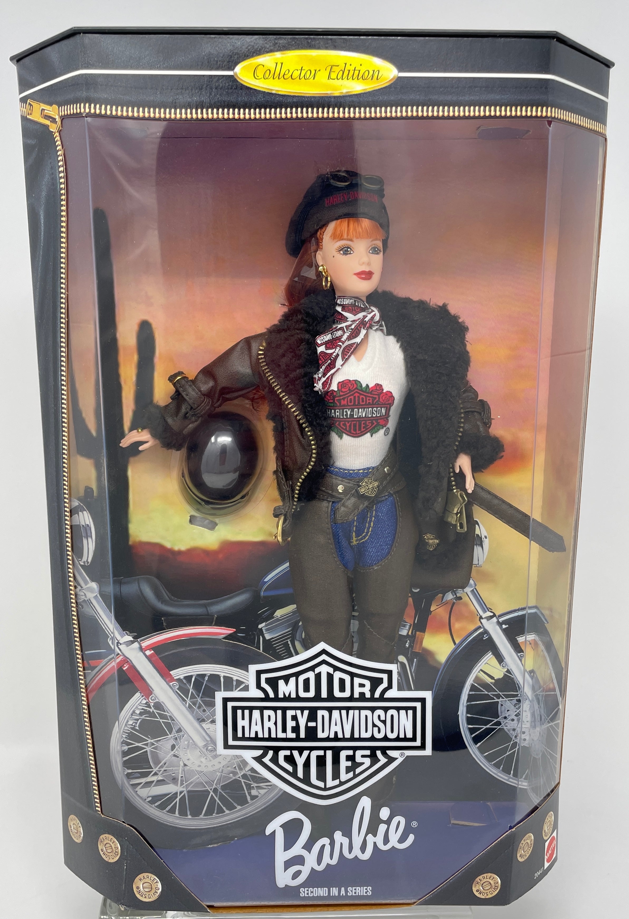 Vintage 1998 Barbie brune Harley-Davidson NRFB édition Vintage 1998 Barbie brune Harley-Davidson NRFB édition