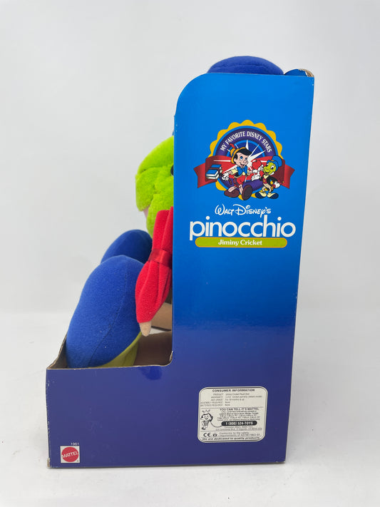 JIMINY CRICKET PLUSH - WALT DISNEY’S PINOCCHIO - #1961 - MATTEL 1992