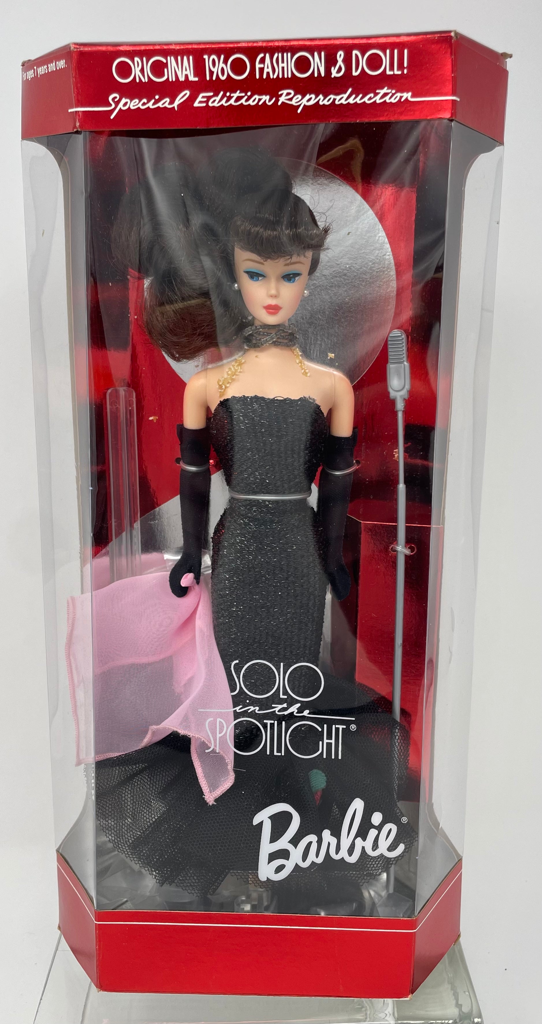 Barbie Solo In The Spotlight Porcelain Doll Limited Edition 5th in a Series Barbie Solo In The Spotlight Porcelain Doll Limited Edition 5th in a Series