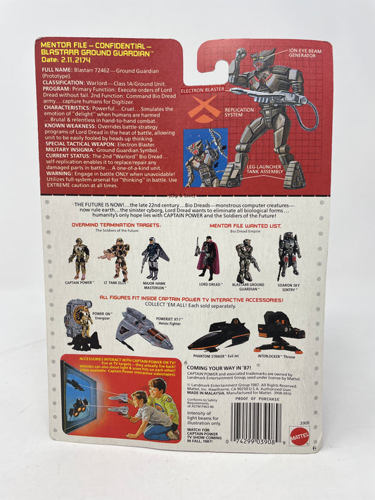 BLASTARR GROUND GUARDIAN - CAPTAIN POWER - #3908 - MATTEL 1987