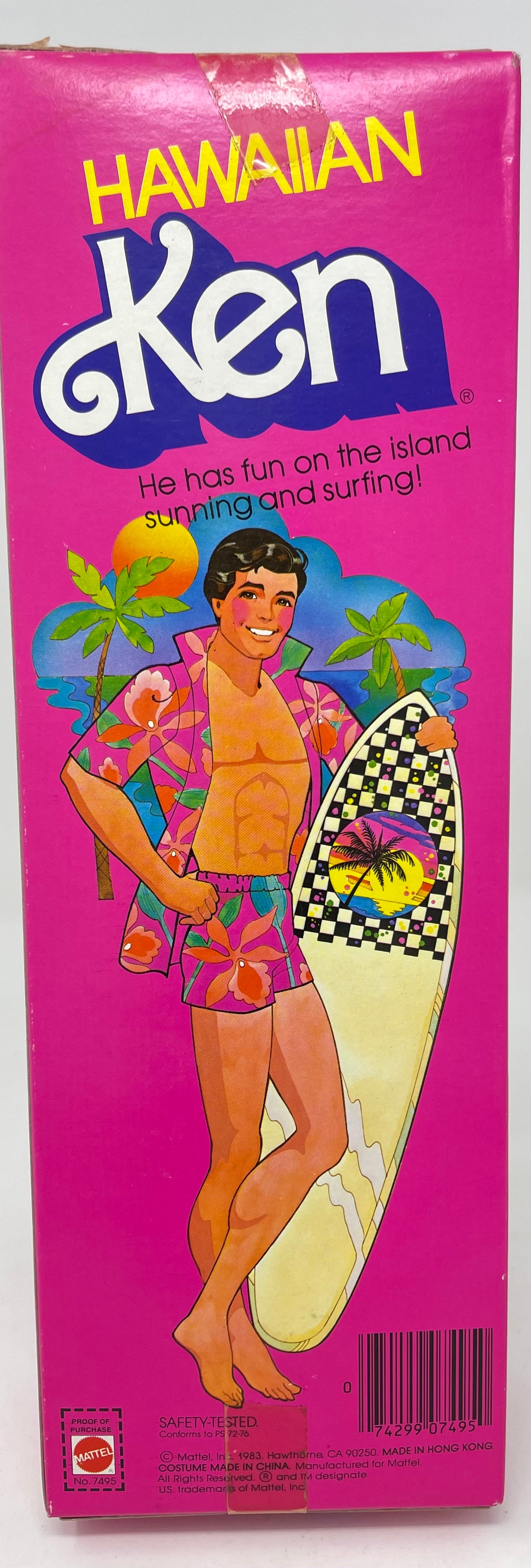 HAWAIIAN KEN - #7495 - MATTEL 1983