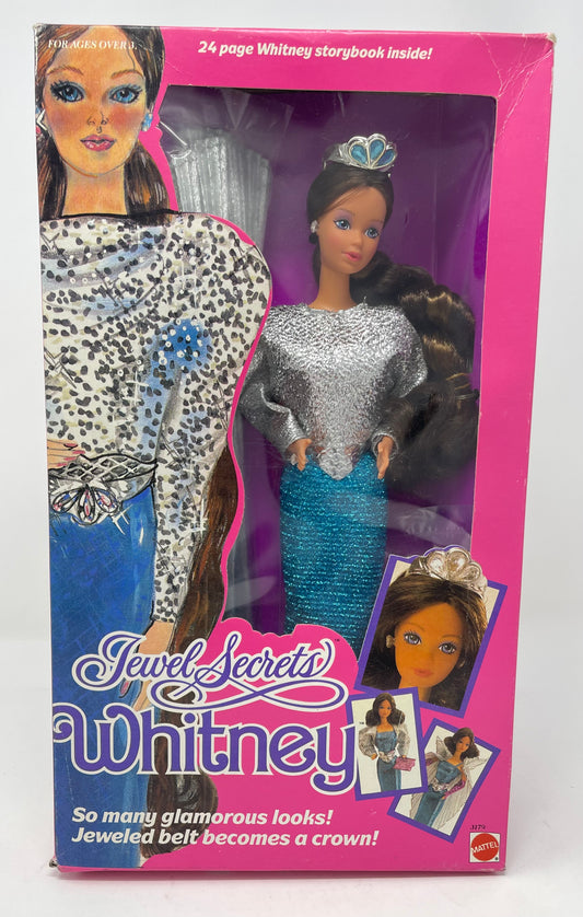 JEWEL SECRETS WHITNEY - BARBIE - #3179 - MATTEL 1986 (1 OF 2)