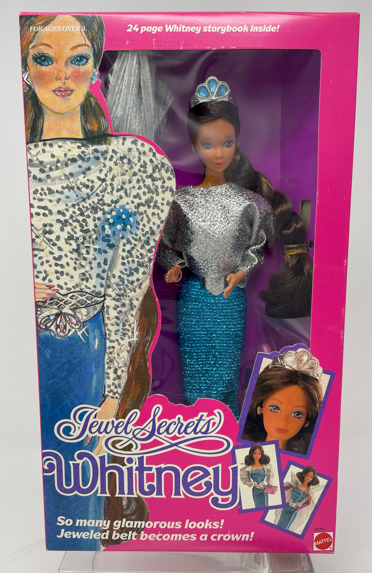 JEWEL SECRETS WHITNEY - BARBIE - #3179 - MATTEL 1986 (2 OF 2)