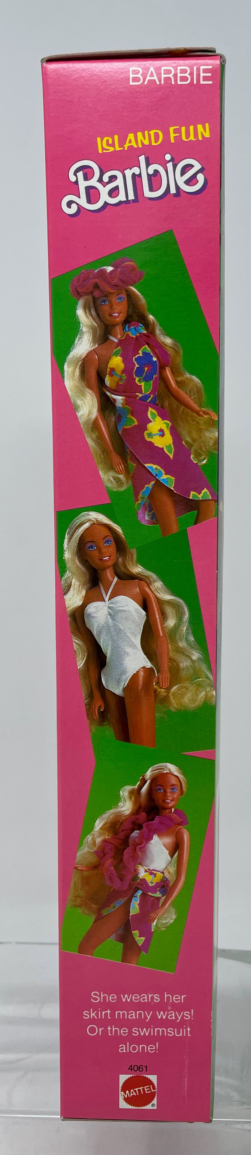ISLAND FUN BARBIE - BLONDE - #4061 - MATTEL 1987 (2 OF 2)