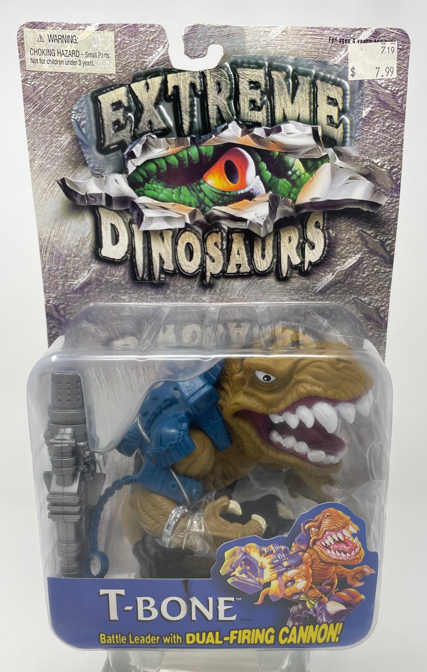 EXTREME DINOSAURS - T-BONE - MATTEL 1996