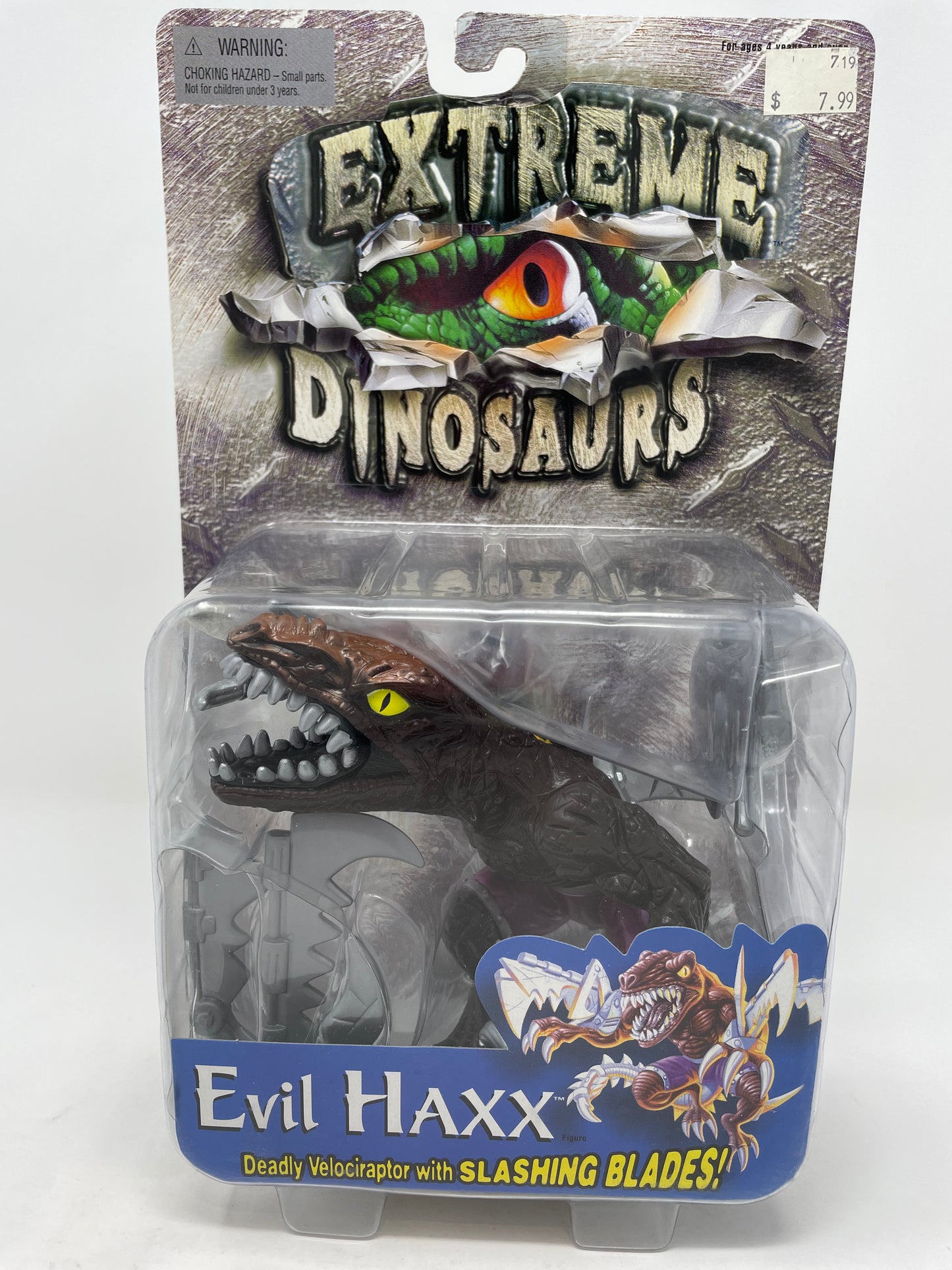 EXTREME DINOSAURS - EVIL HAXX - MATTEL 1996