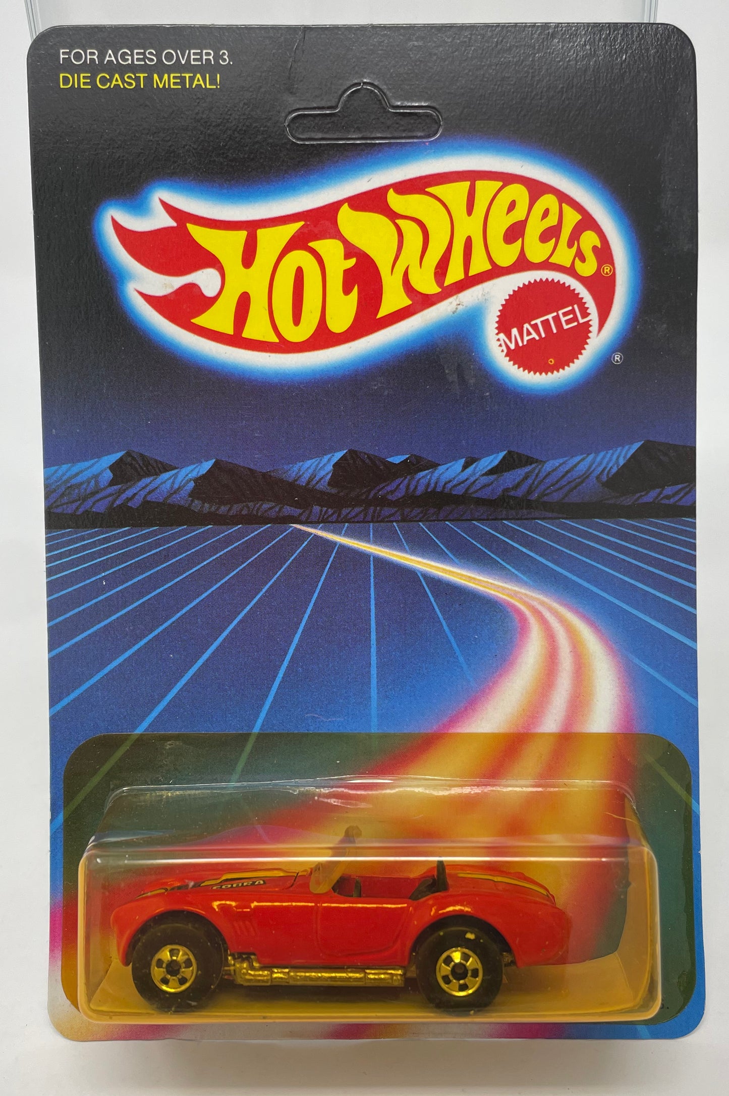 HOT WHEELS - CLASSIC COBRA - UNPUNCHED MATTEL 1986