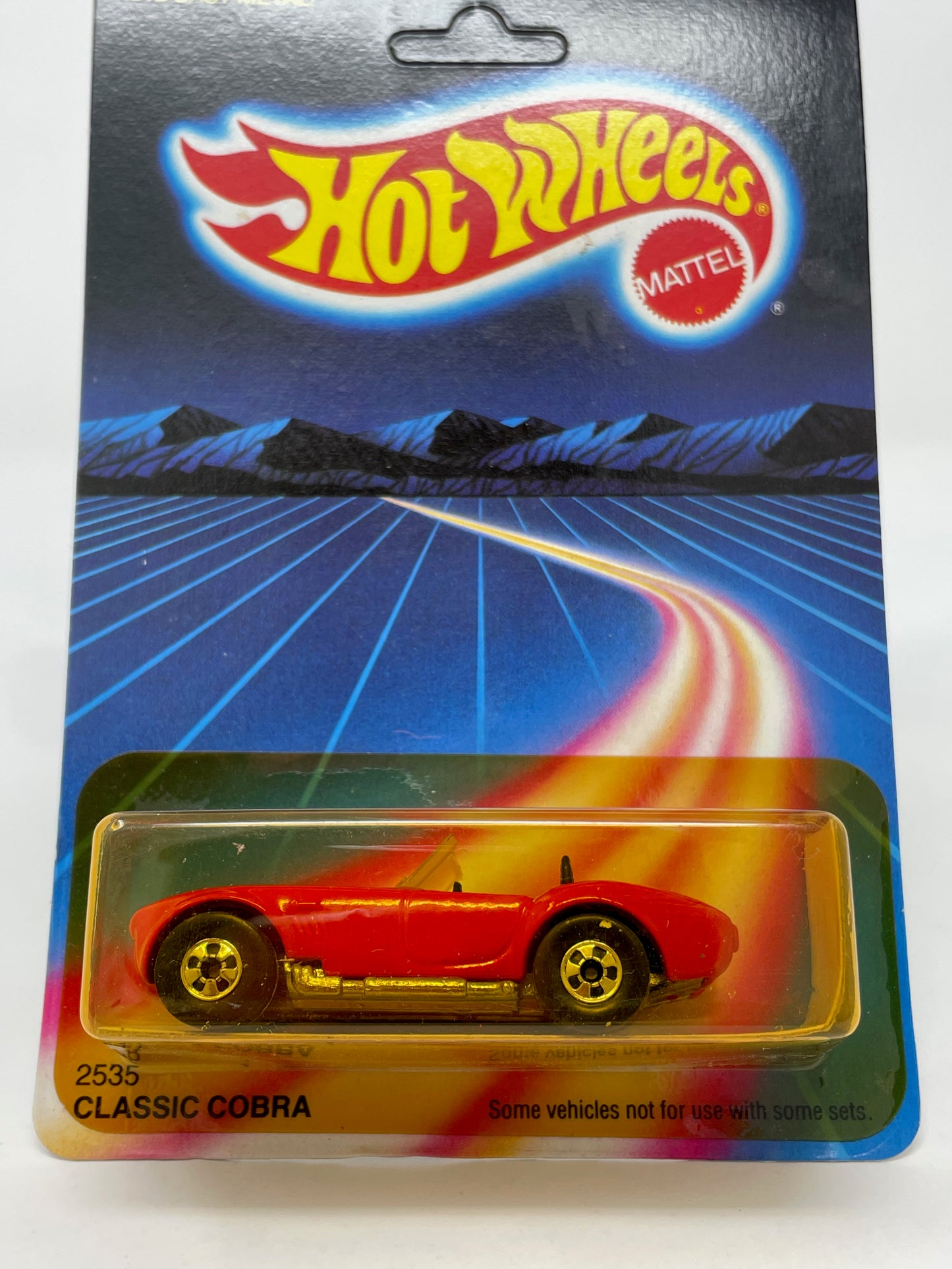 HOT WHEELS - CLASSIC COBRA - UNPUNCHED MATTEL 1986