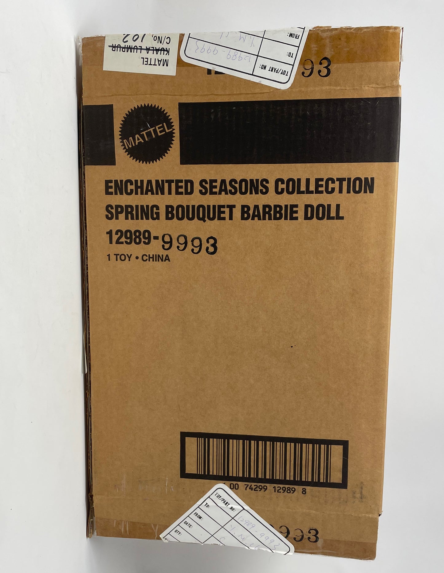 BARBIE - SPRING BOUQUET BARBIE - LIMITED EDITION #12989 - MATTEL 1994