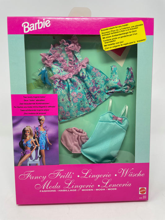 FANCY FRILLS LINGERIE INTERNATIONAL VERSION (BOXED) - BARBIE - #3475 - MATTEL 1992
