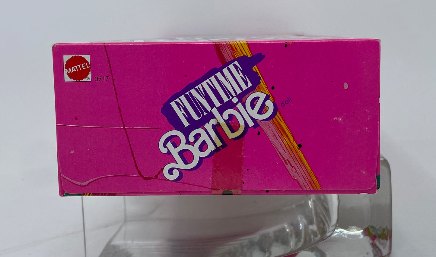 FUNTIME BARBIE - BARBIE DOLL - BLUE OUTFIT AND WATCH - #3717 - MATTEL 1986