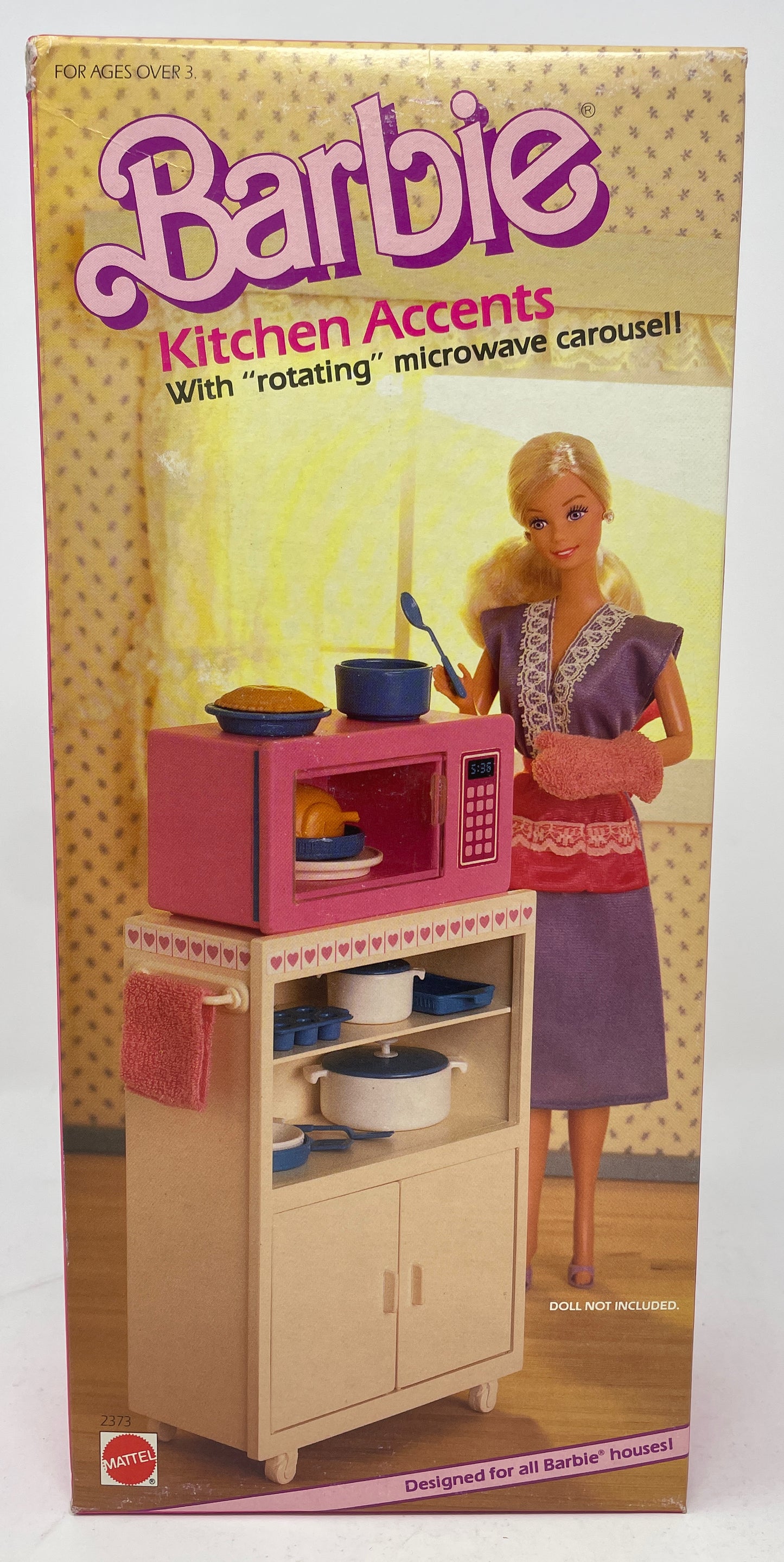 KITCHEN ACCENTS - FOR BARBIE HOUSES - #2373 - MATTEL 1985