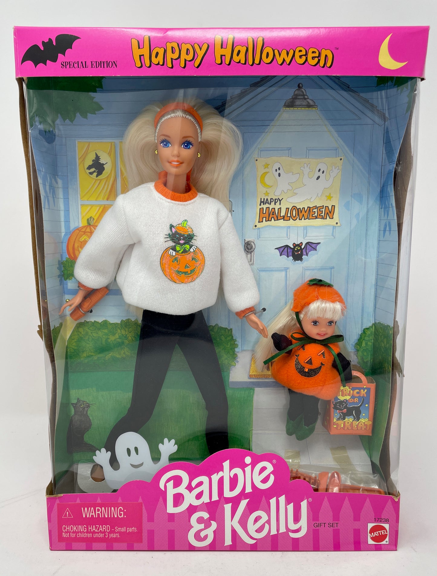 HAPPY HALLOWEEN BARBIE & KELLY - SPECIAL EDITION - #17238 - MATTEL 1996