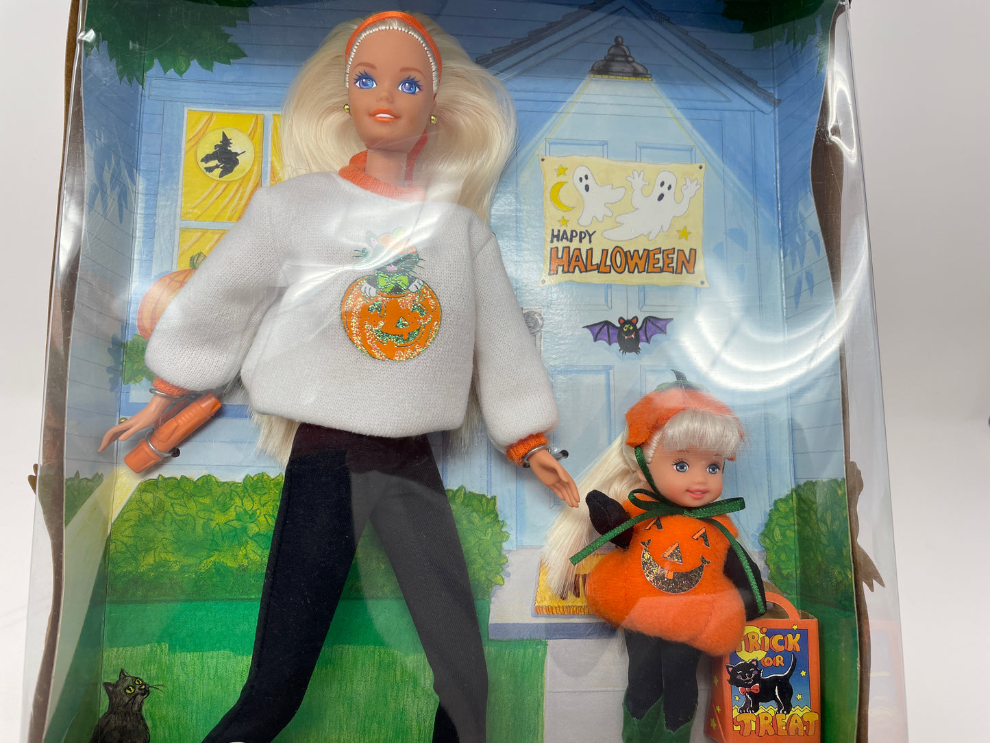 HAPPY HALLOWEEN BARBIE & KELLY - SPECIAL EDITION - #17238 - MATTEL 1996