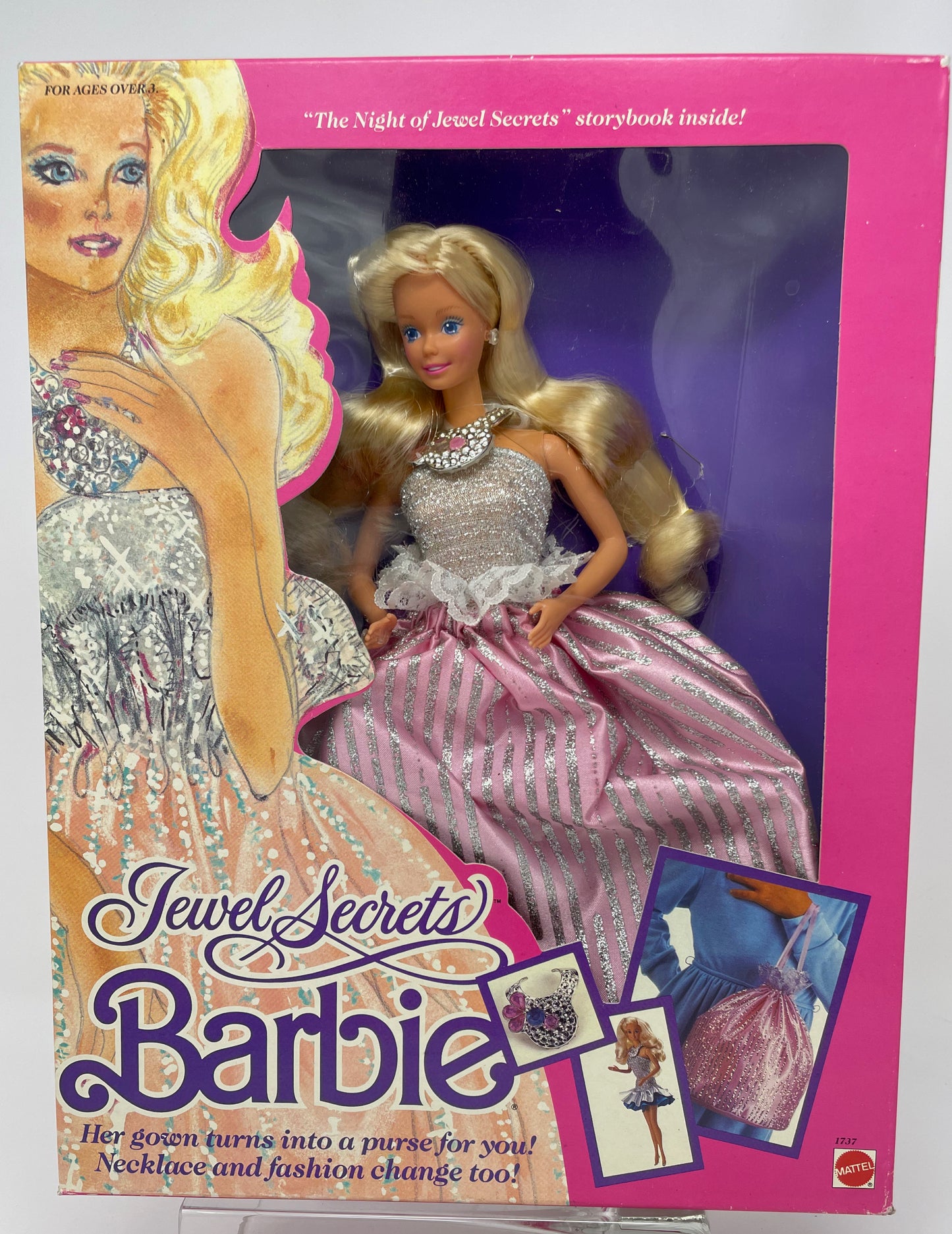 JEWEL SECRETS BARBIE #1737 - MATTEL 1986