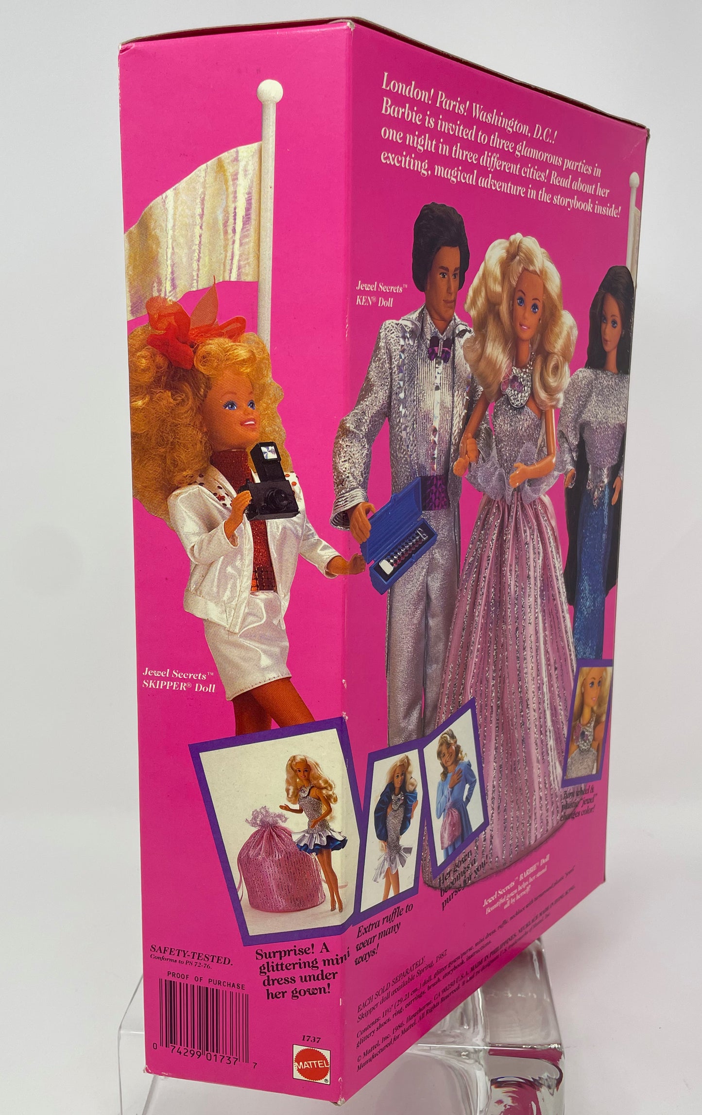 JEWEL SECRETS BARBIE #1737 - MATTEL 1986
