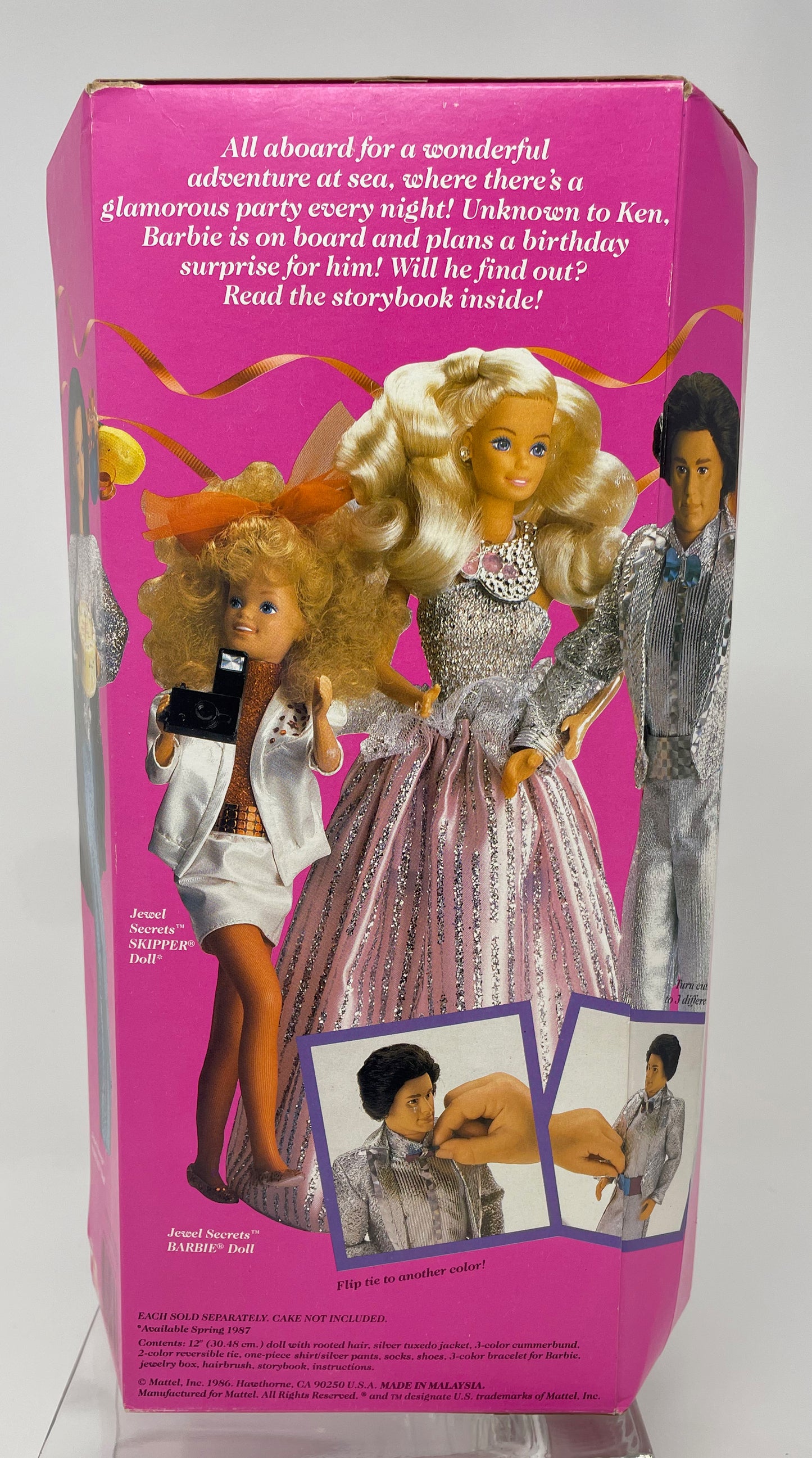 JEWEL SECRETS KEN - #1719 - MATTEL 1986