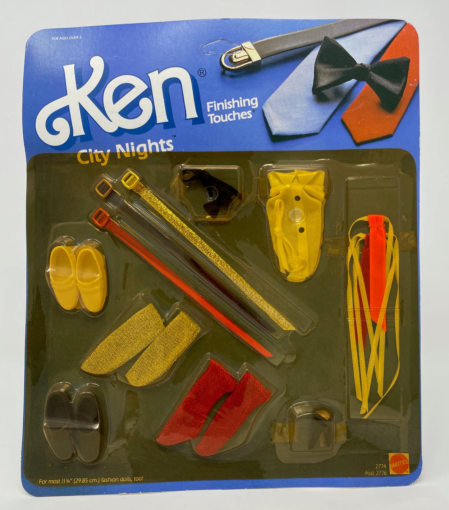 KEN CITY LIGHTS FINISHING TOUCHES #2774 - MATTEL 1985