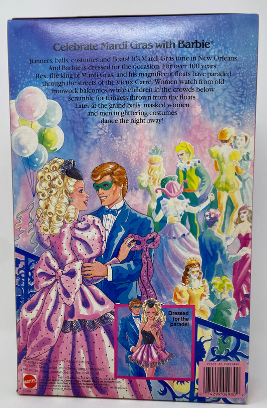 BARBIE - MARDI GRAS BARBIE - AMERICAN BEAUTIES COLLECTIONS - MATTEL 1987