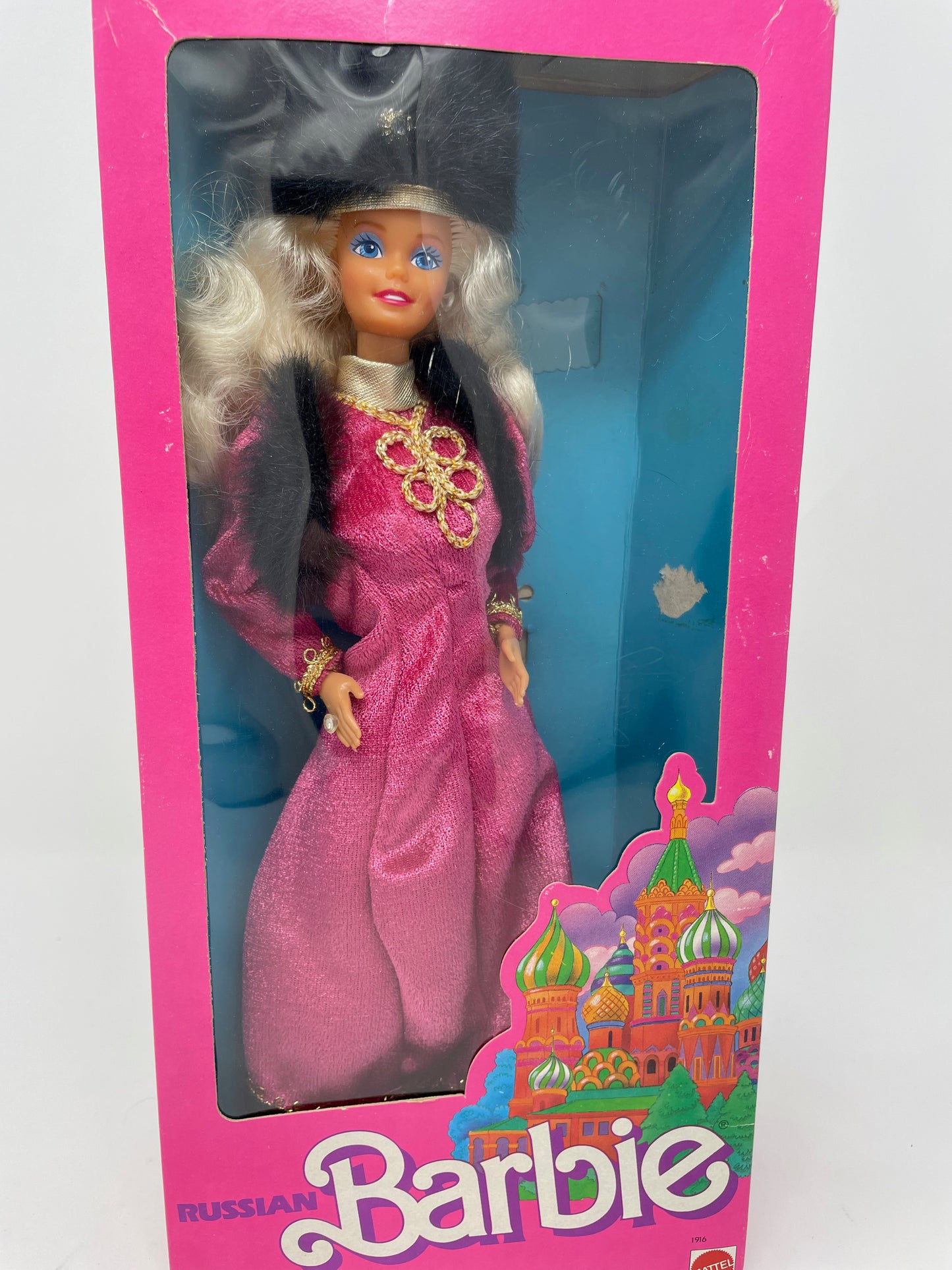 RUSSIAN BARBIE - DOLLS OF THE WORLD COLLECTION - MATTEL 1988
