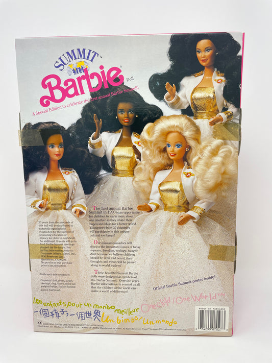SUMMIT BARBIE - #7027 - MATTEL 1990