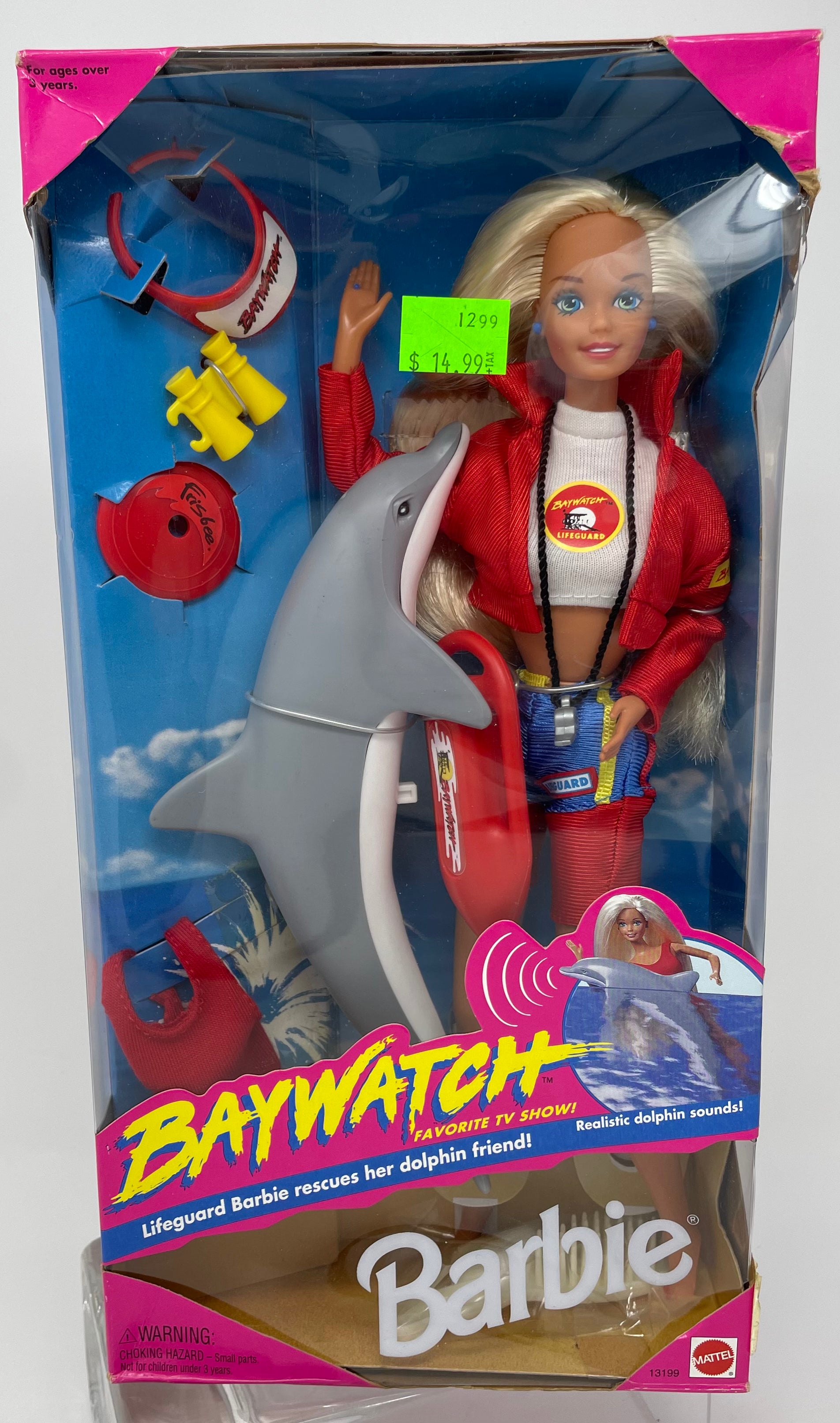 Baywatch barbie discount 1994