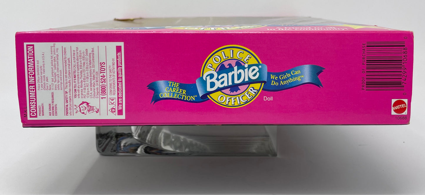 POLICE OFFICER BARBIE - BLONDE - SPECIAL LIMITED EDITION - THE CAREER COLLECTION #10688 - MATTEL 1993