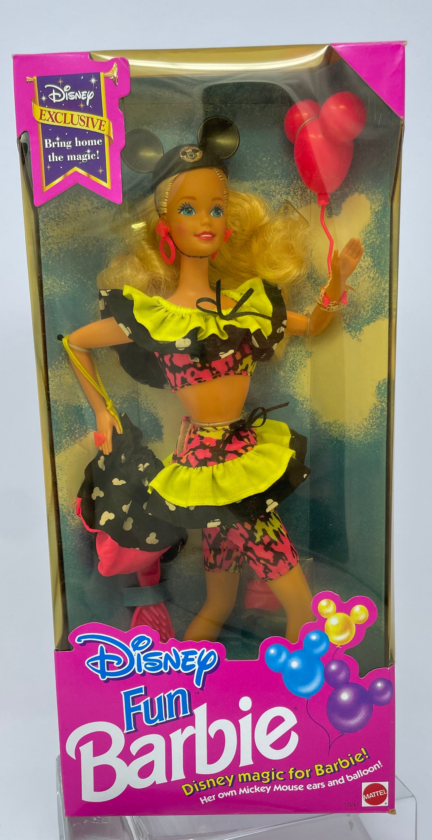 DISNEY FUN BARBIE - DISNEY EXCLUSIVE #10247 - MATTEL 1992