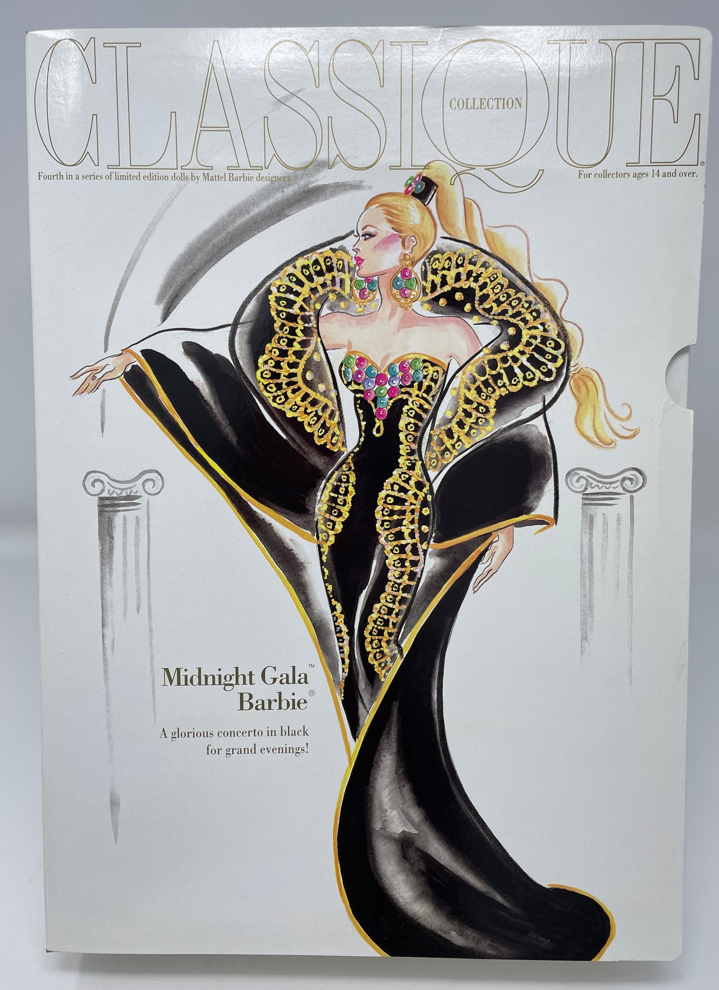 MIDNIGHT GALA BARBIE - BLONDE - CLASSIQUE COLLECTION - LIMITED EDITION - #12999 - MATTEL 1994